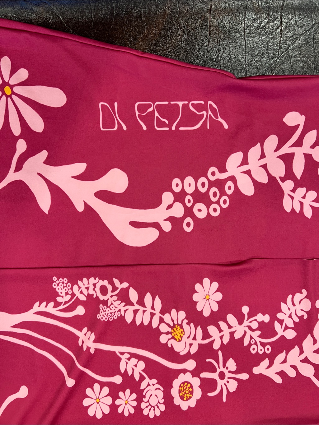 Di Petsa Halter Neck Long Dress In Tropical — image 7 of 7